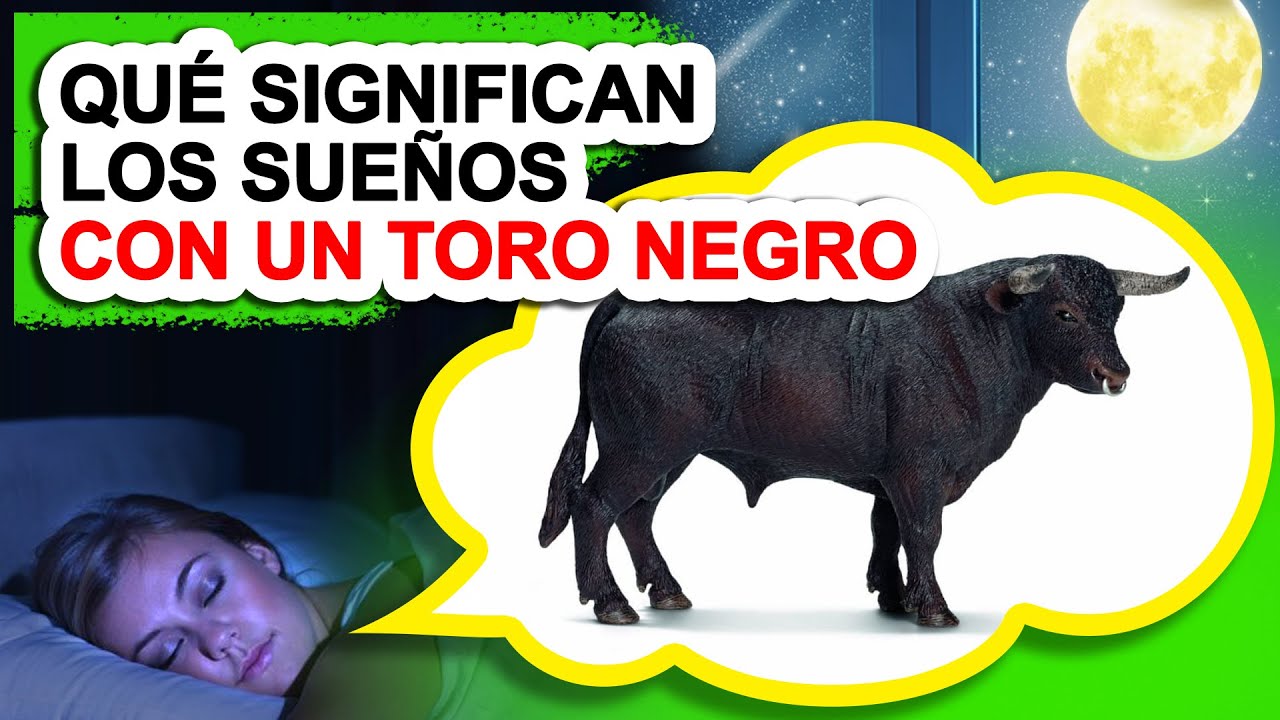 &iquest;Qu&eacute; Significan Los Sue&ntilde;os Con Un TORO NEGRO? 🐂 Sue&ntilde;os Con Un TORO NEGRO