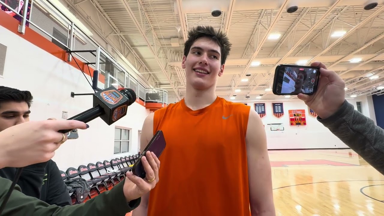 Illini forward David Mirkovic pre-Maryland 