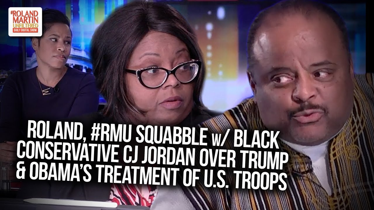 Roland, #RMU Squabble w/ Black Conservative CJ Jordan Over Trump & Obama's Treatment Of U.S. Troops