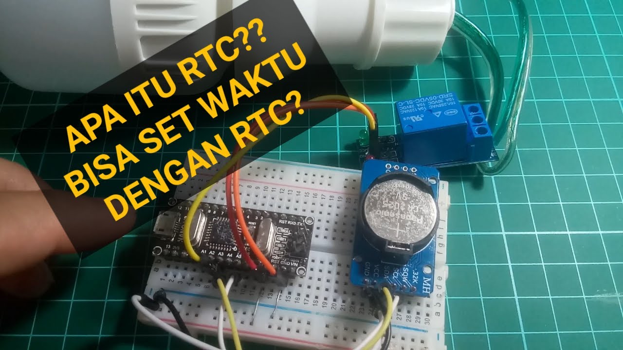 BELAJAR 22 PEMROGRAMAN ARDUINO - RTC (Real Time Clock)