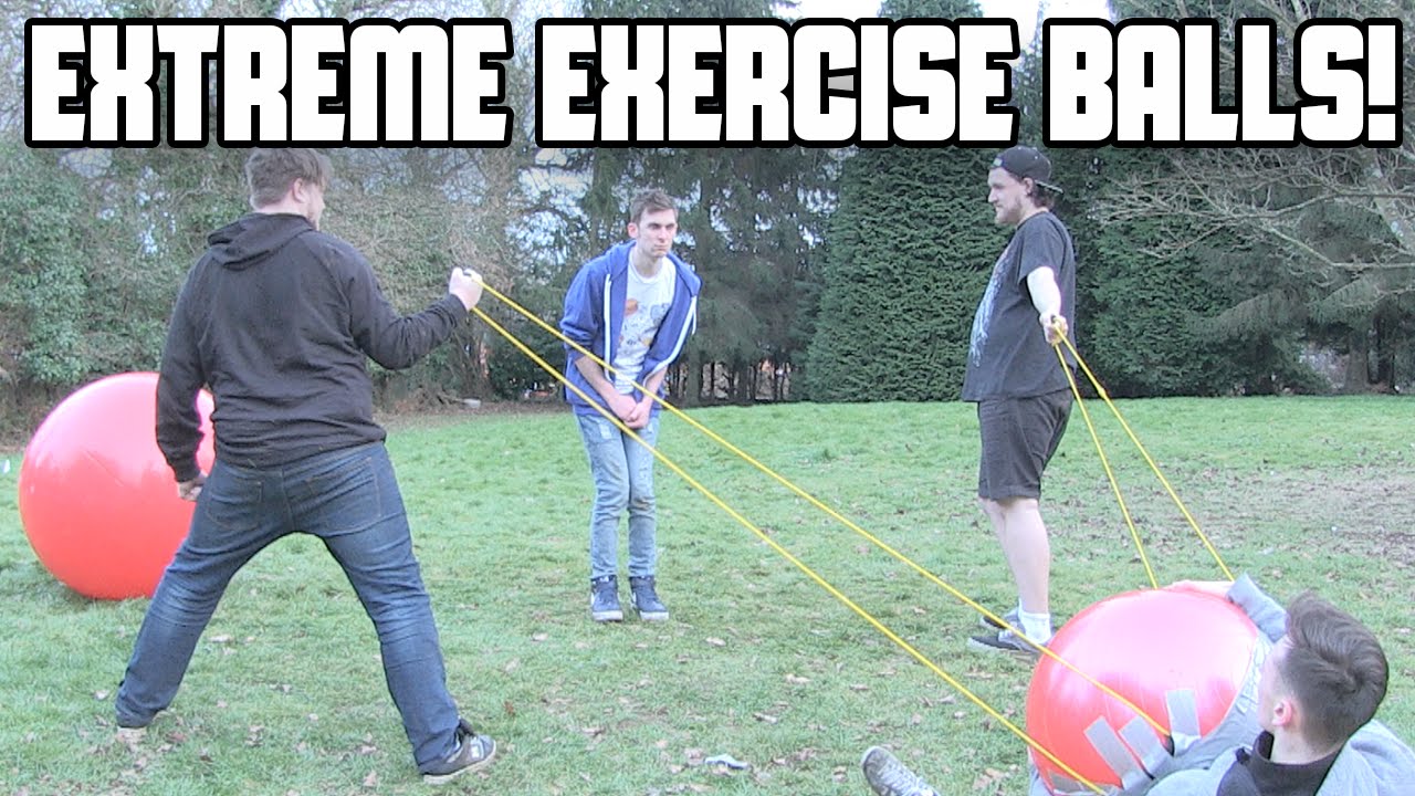 Extreme Exercise Balls! | WheresMyChallenge