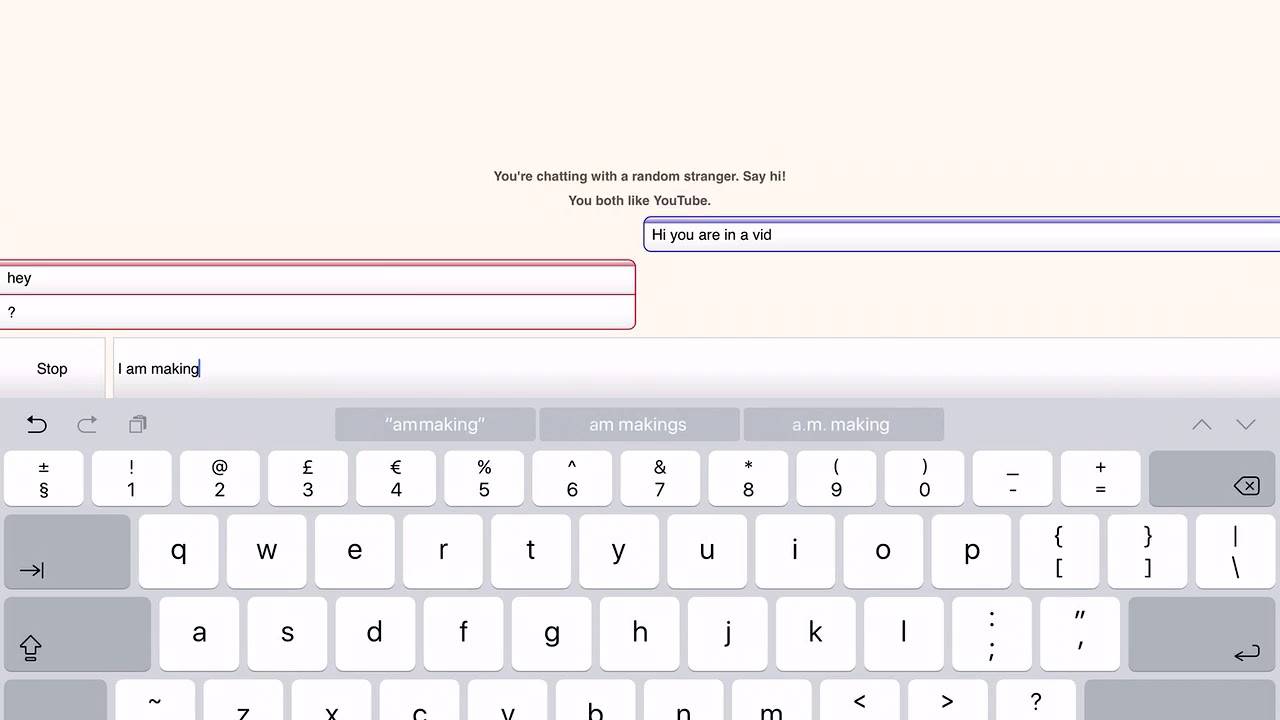 Social experiment on Omegle!