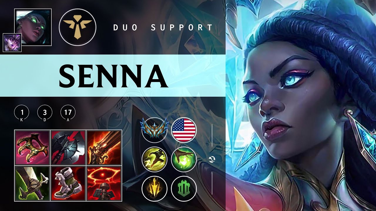 Senna Support vs Nami - NA Challenger Patch 25.24