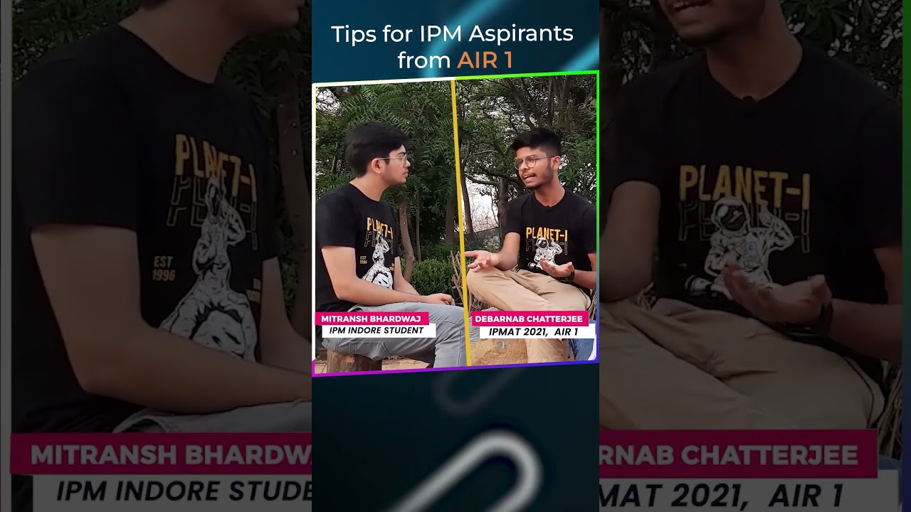 Tips for IPM Aspirants from AIR 1 | Tips to Crack IPMAT 2024 #shorts #ipmat2024