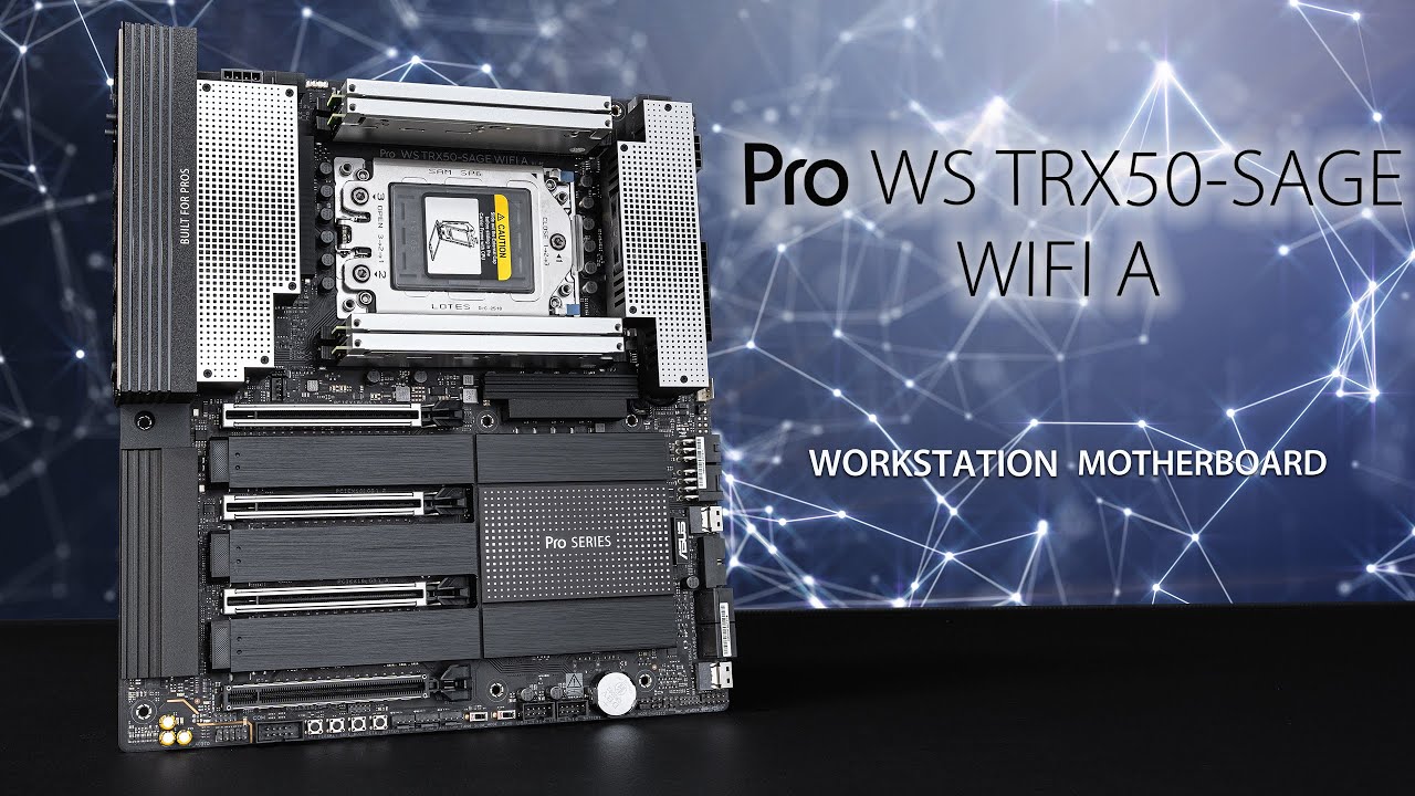 The NEW Pro WS TRX50-SAGE WIFI A | First look!