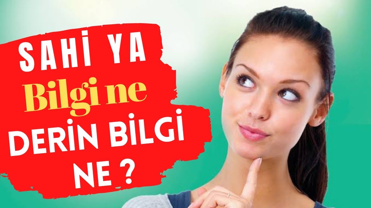 DERİN VE İNCE KONULAR 2 (ASIL BİLGİ DERİN BİLGİ)