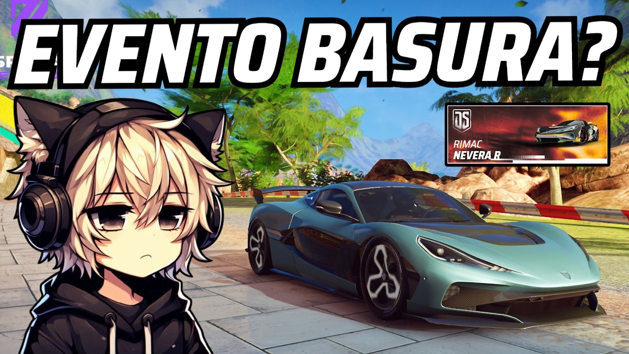 La misma basura de EVENTO!? Rimac Nevera R Asphalt legends