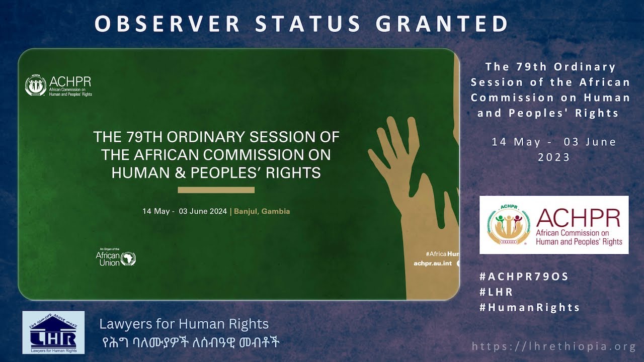 Observer Status Granted to Lawyers for Human Rights