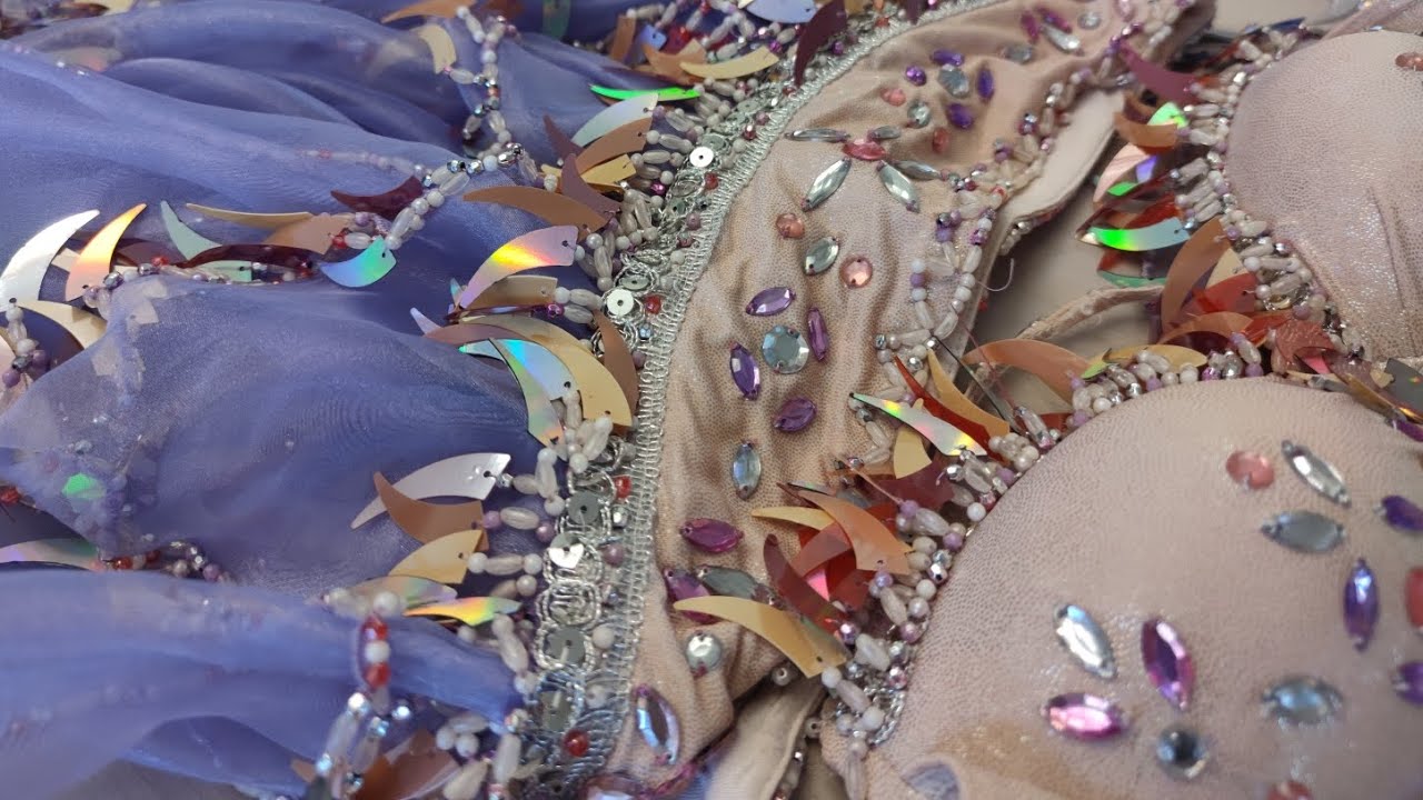 Oriental ballet costume 