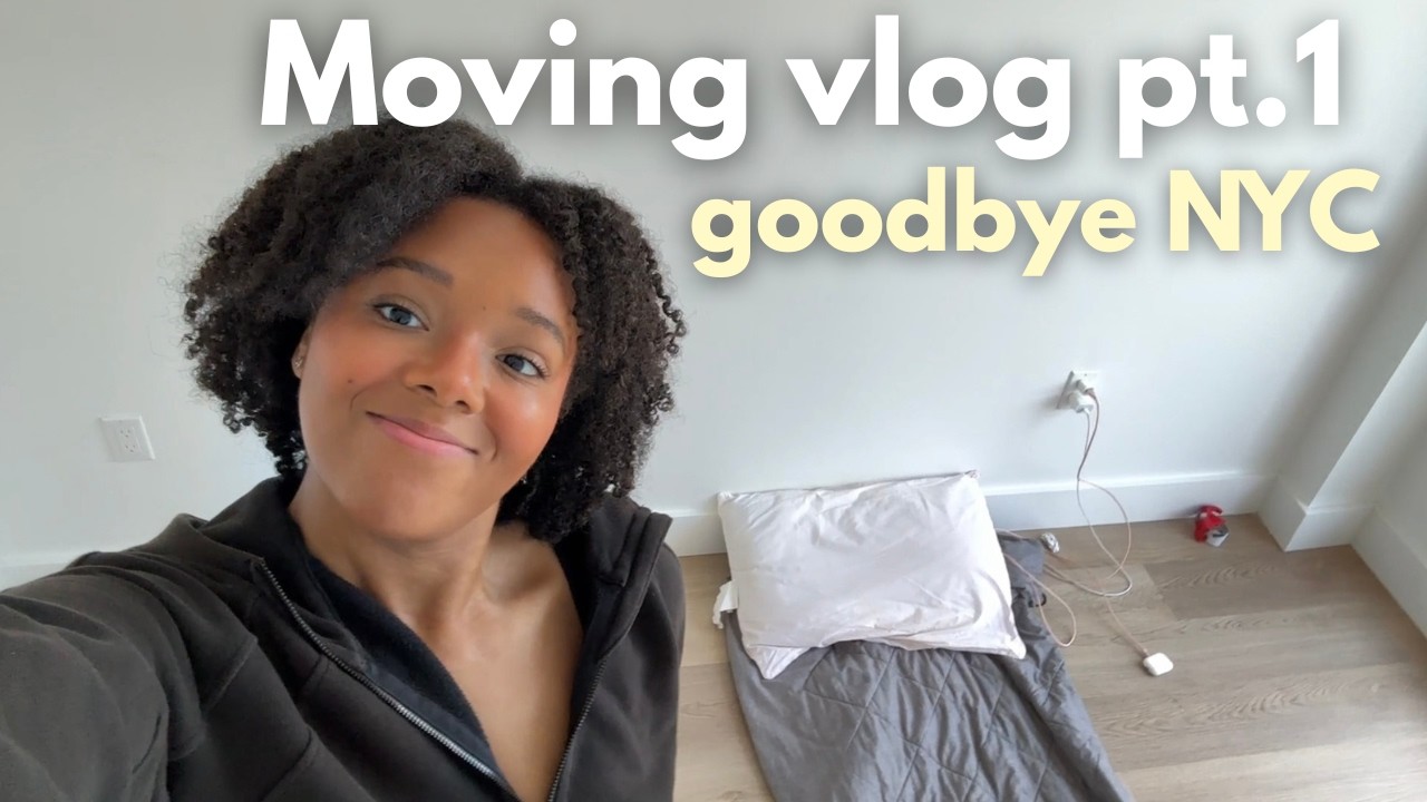 Saying Goodbye to NYC | Packing, late nights & closing this chapter - Moving Vlog PT. 1 📦