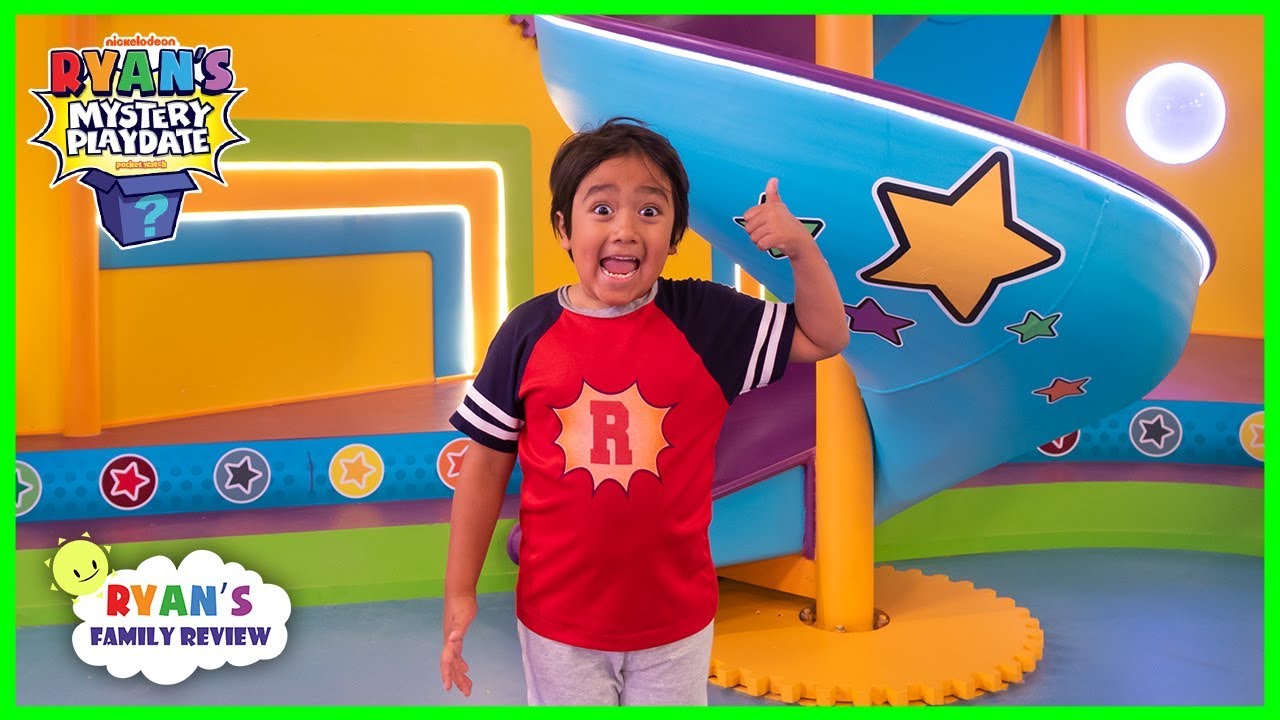 Surprise Ryan with Giant Slide on Ryan's Mystery Playdate Season 2!!!!