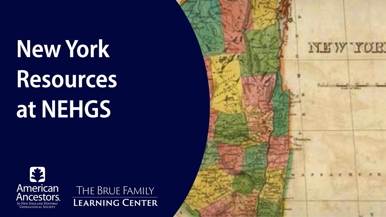 New York Resources at NEHGS