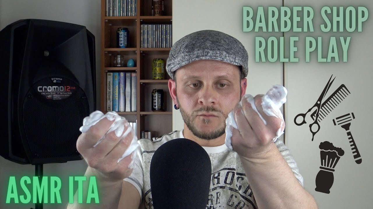 ASMR ITA | Ti RILASSO con capelli e barba 💇🏻‍♂️💈🪒 | Il Barber Shop di Pit TheVoice | Role Play