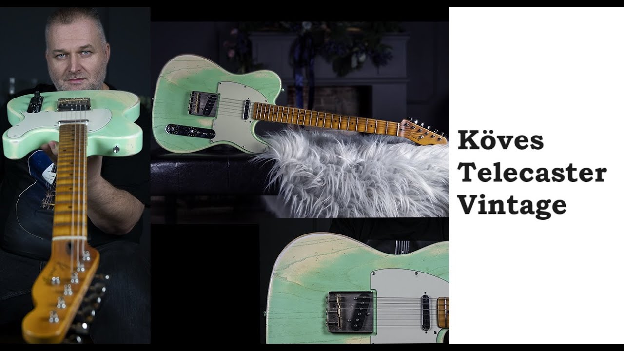 Köves Vintage Telecaster bemutatása és sztorik ezerrel
