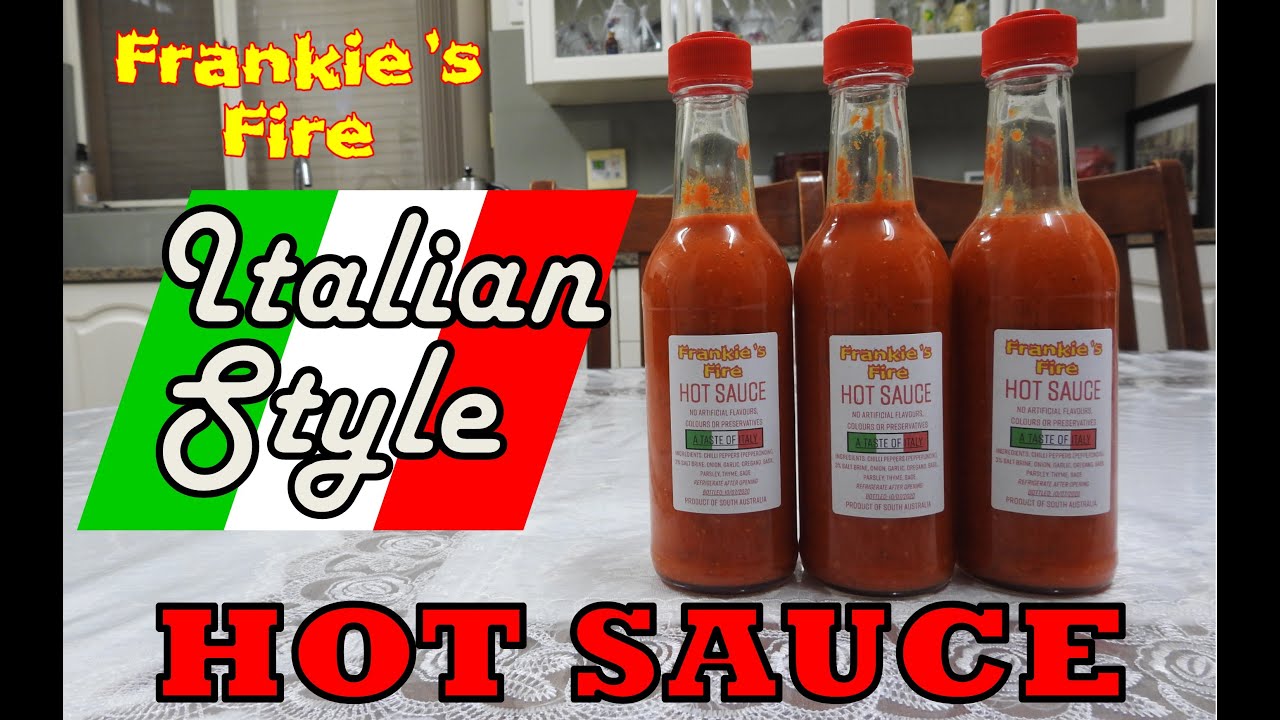 ITALIAN STYLE HOT SAUCE: A TASTE OF ITALY!