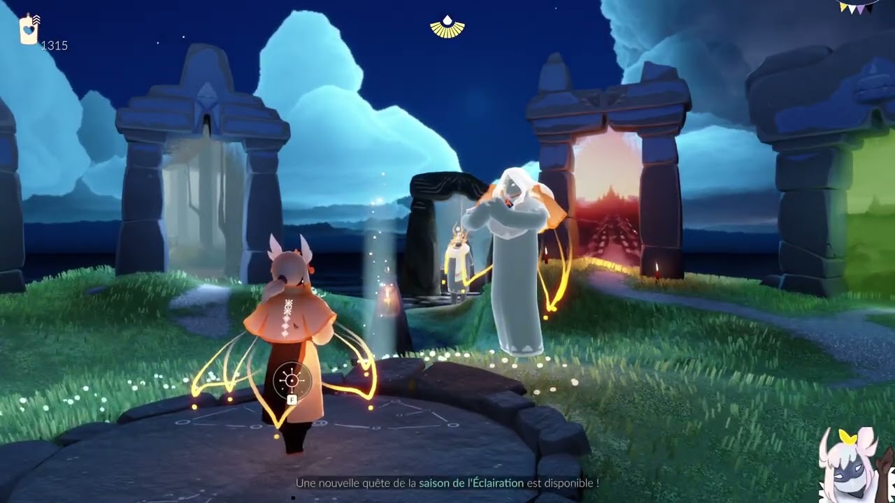 ✨ Sky CotL : Balade nocturne · · · Si tu as du mal à dormir