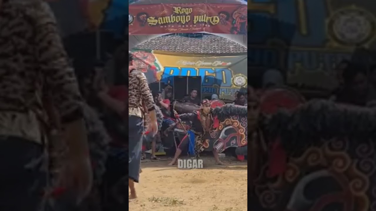 Tari kuda lumping RSP#rogosamboyo #kudalumping#shorts