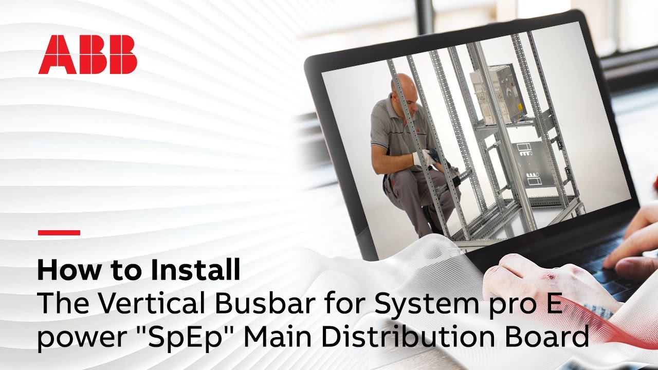 How to install the Vertical Busbar for System pro E power 