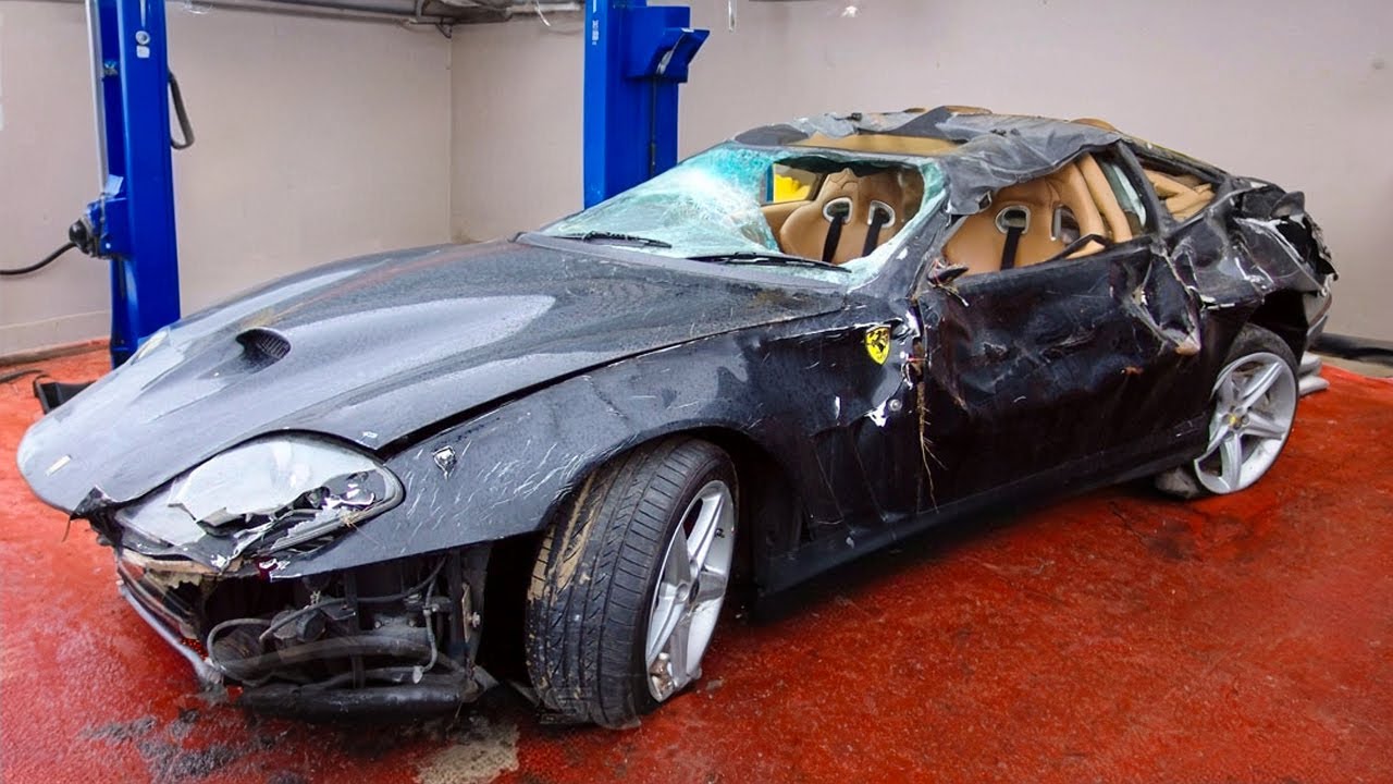 EIN MANN RESTAURIERT EINEN FERRARI 575 VON @TUSSIK01