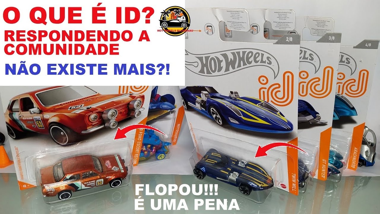 HOT WHEELS ID INFELIZMENTE FLOPOU! DESCONTINUADO EM 2023 É UMA PENA