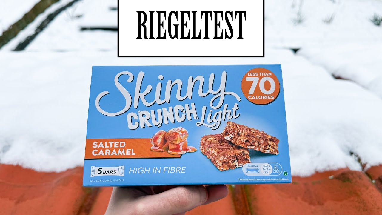 Skinny Crunch Light - Salted Caramel | RIEGELTEST