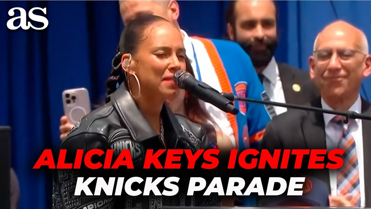 Alicia Keys IGNITES NYC With &ldquo;EMPIRE STATE OF MIND&rdquo; as Knicks Celebrate Championship