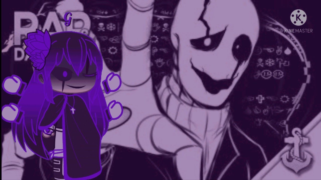 Betatale(Minhas Oc's) Reagindo a 🖤Gaster✋[Rap e Teorias]