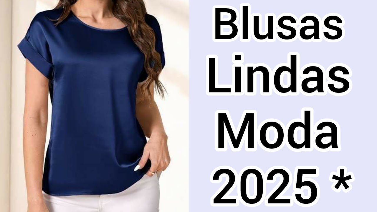 ELEGANTES BLUSAS LINDAS 2025 / BLUSAS MODERNAS DISE&Ntilde;OS 2025