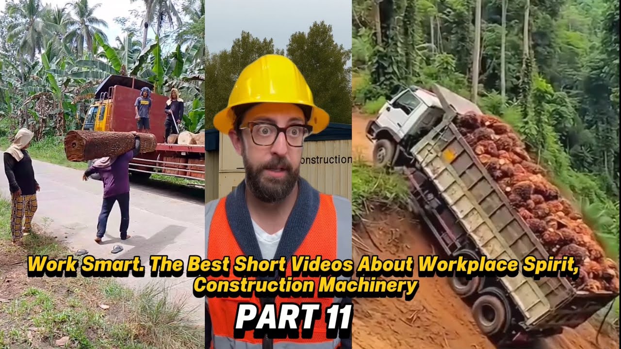 Work Smart. The Best Short Videos About Workplace Spirit,Construction Machinery 🚜✅