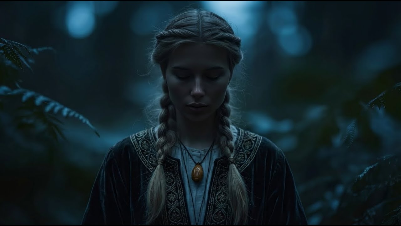 Slavic Folk Healer — Dark Ethereal Ritual Song in a Firelit Cabin