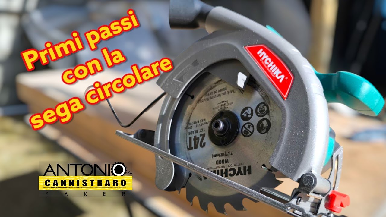 Come usare la sega circolare. Primi passi