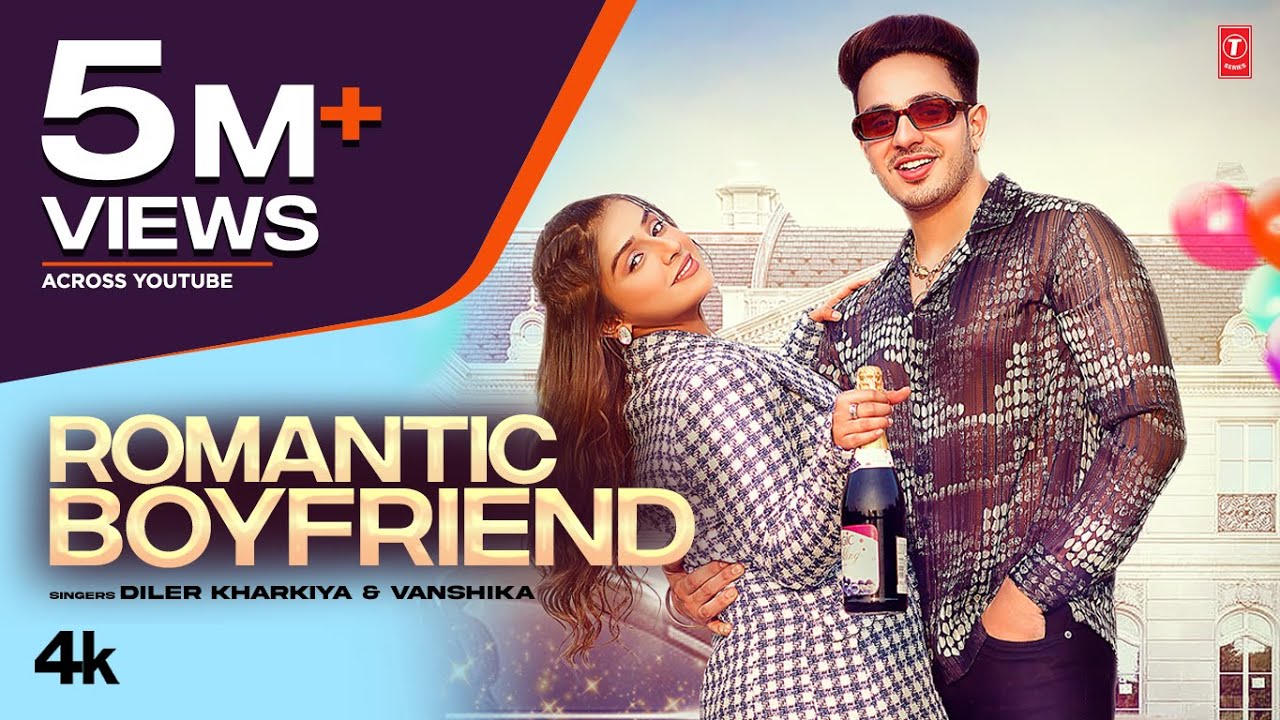 Romantic Boyfriend - Diler Kharkiya | Vanshikha | Navya Tiwari | New Haryanvi Songs Haryanavi 2022