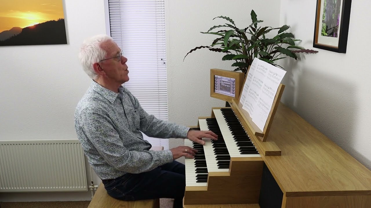 Leo Terlouw speelt eigen werk - Variaties over Psalm 40
