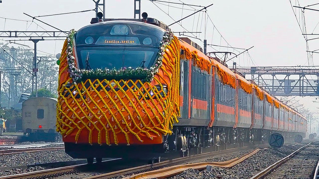 GRAND INAUGURATION OF INDIA'S FIRST VANDE BHARAT SLEEPER TRAIN  | VANDE BHARAT SLEEPER INAUGURAL RUN