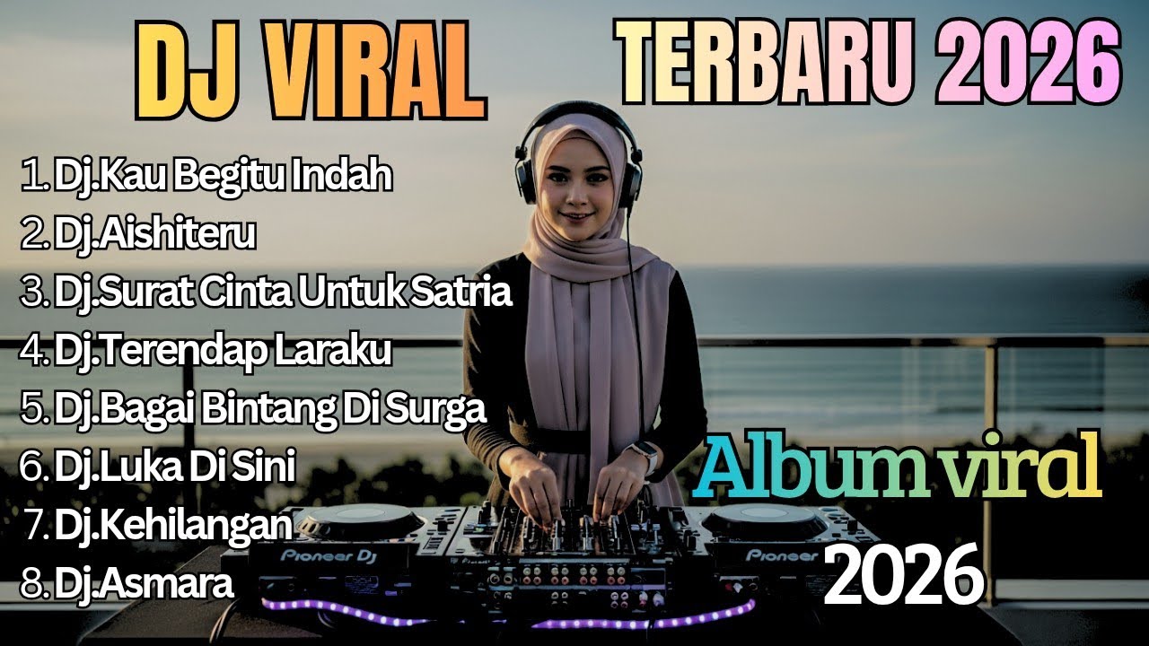 Dj Kau Begitu Indah - Dj Aishiteru || Dj Remix Slow Bass Viral Tiktok Terbaru 2026