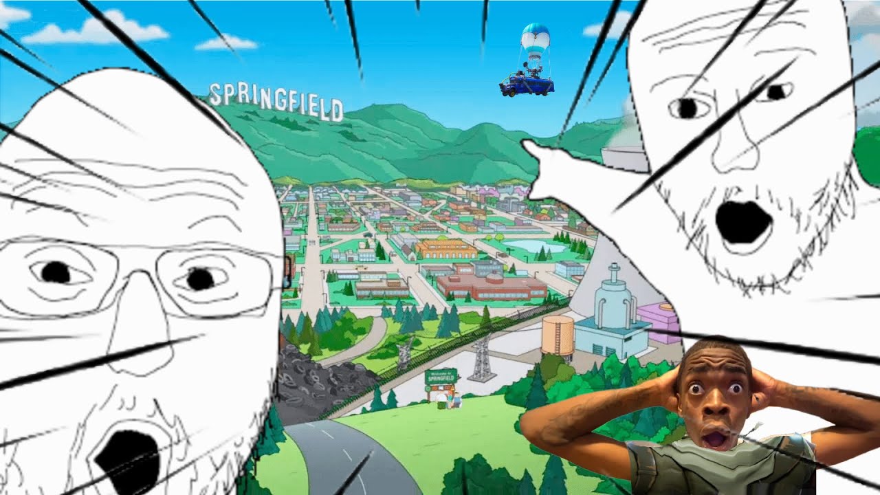 LOS SIMPSON en FORTNITE