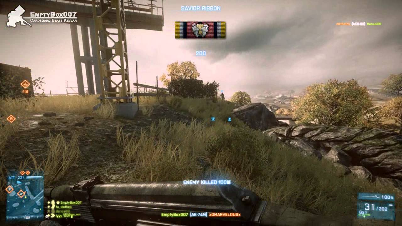 BF3 : I Earned My M-Com Attacker Medal, And You?