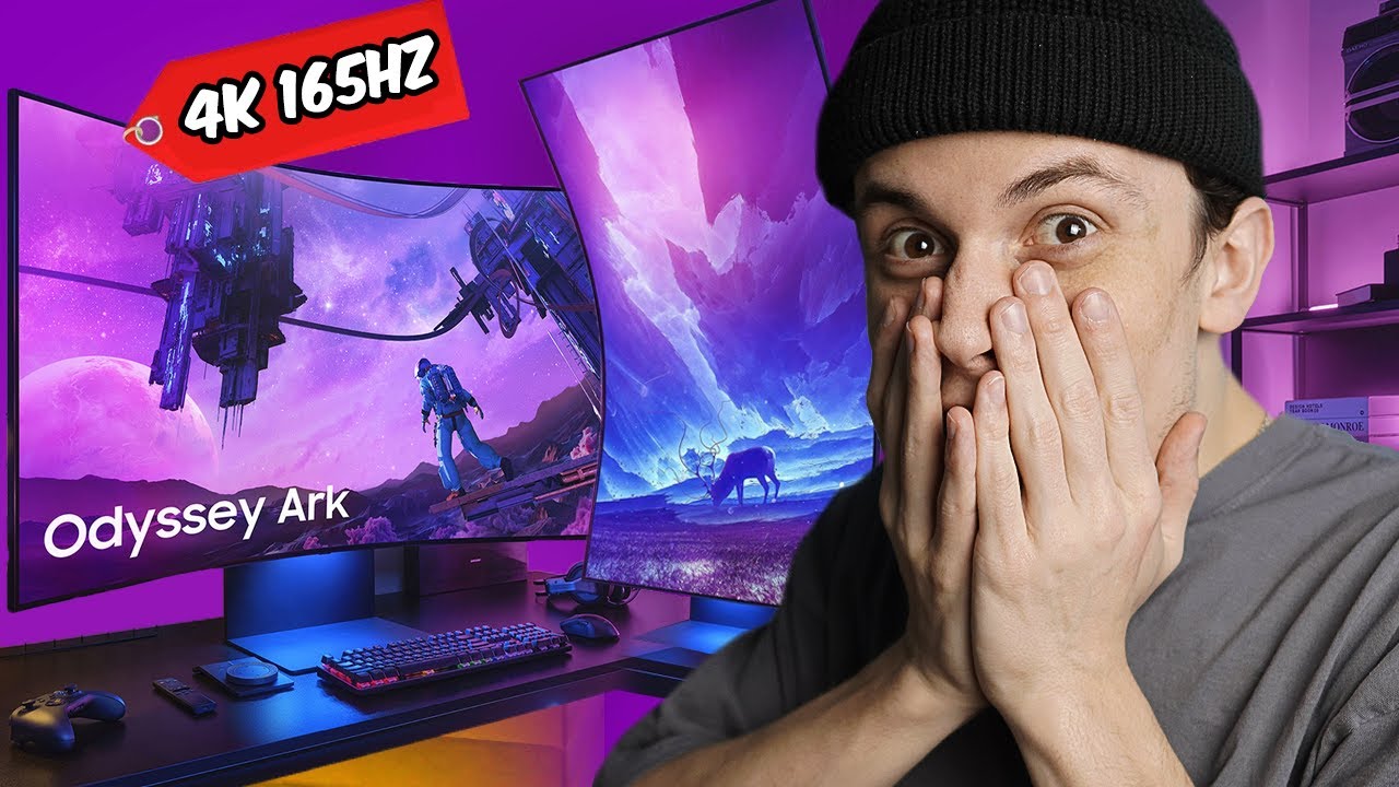ვხსნი ყველაზე დიდ *GAMING* მონიტორს !! Samsung Odyssey ARK