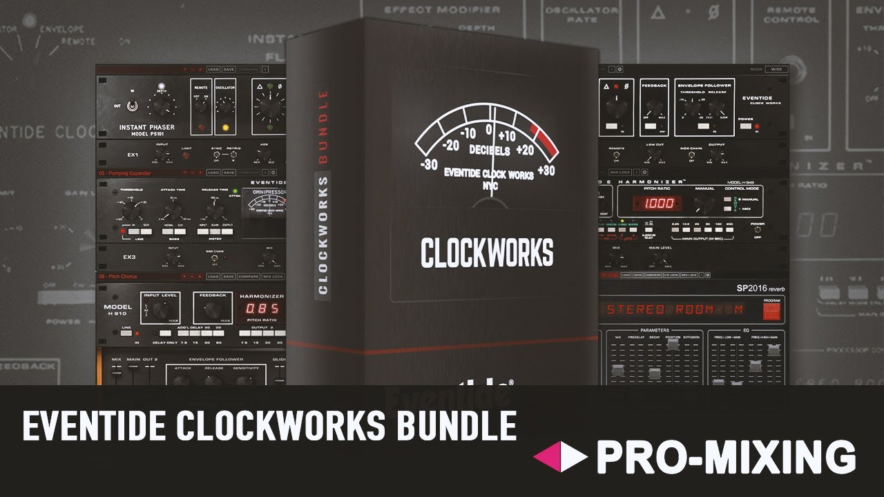 Обзор Eventide Clockworks Bundle : Плагины для сведения и не только!