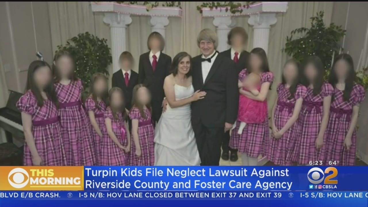 Turpin siblings file neglect lawsuit against Riverside County, foster care agency