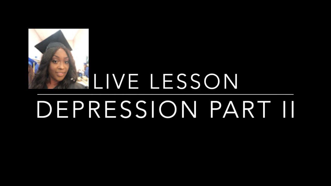 Nursing Care for the patient with Depression