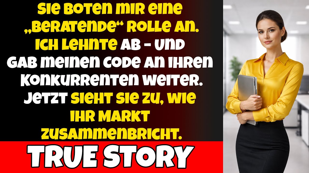 Sie wollten mich kleinhalten – jetzt fällt ihr System ohne meine Zeilen zusammen.