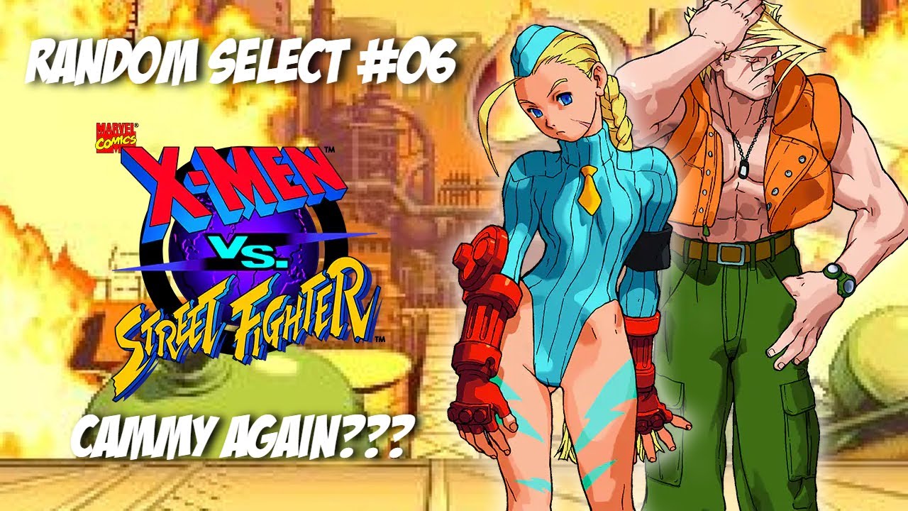 XMVSF Arcade Mode - Hardest Random Select #06 (Cammy/Charlie) [MARVEL VS CAPCOM COLLECTION]