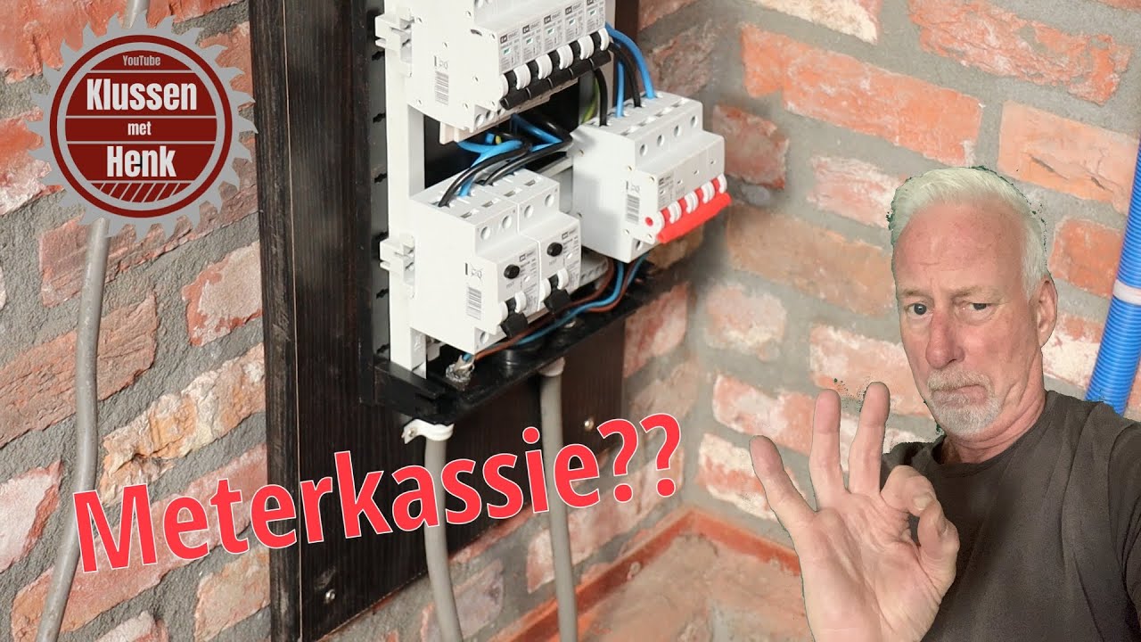Tuinhuis afwerken-deel 3 - Elektra
