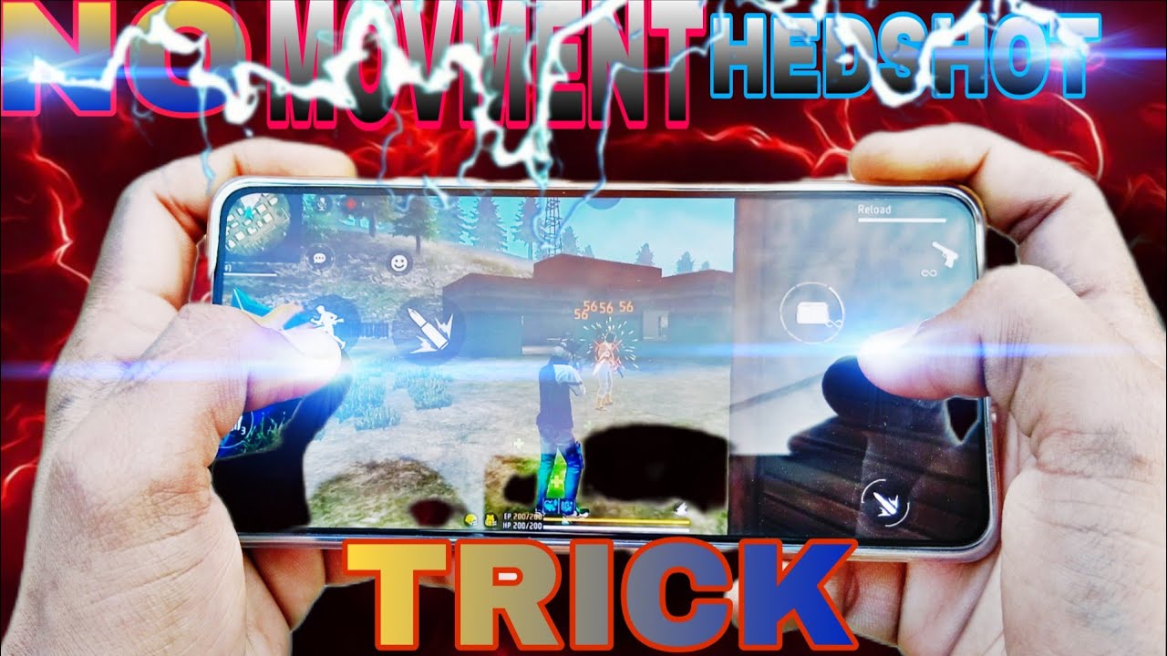 No Movement Headshot Untold Trick 😱 | On Fire Gameplay Tutorial 🔥🤪#free fire #tips and trics.