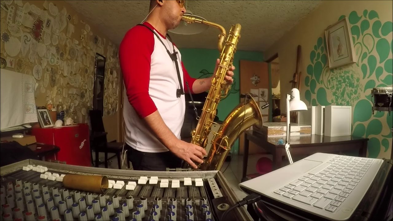 careless whisper bari sax cover