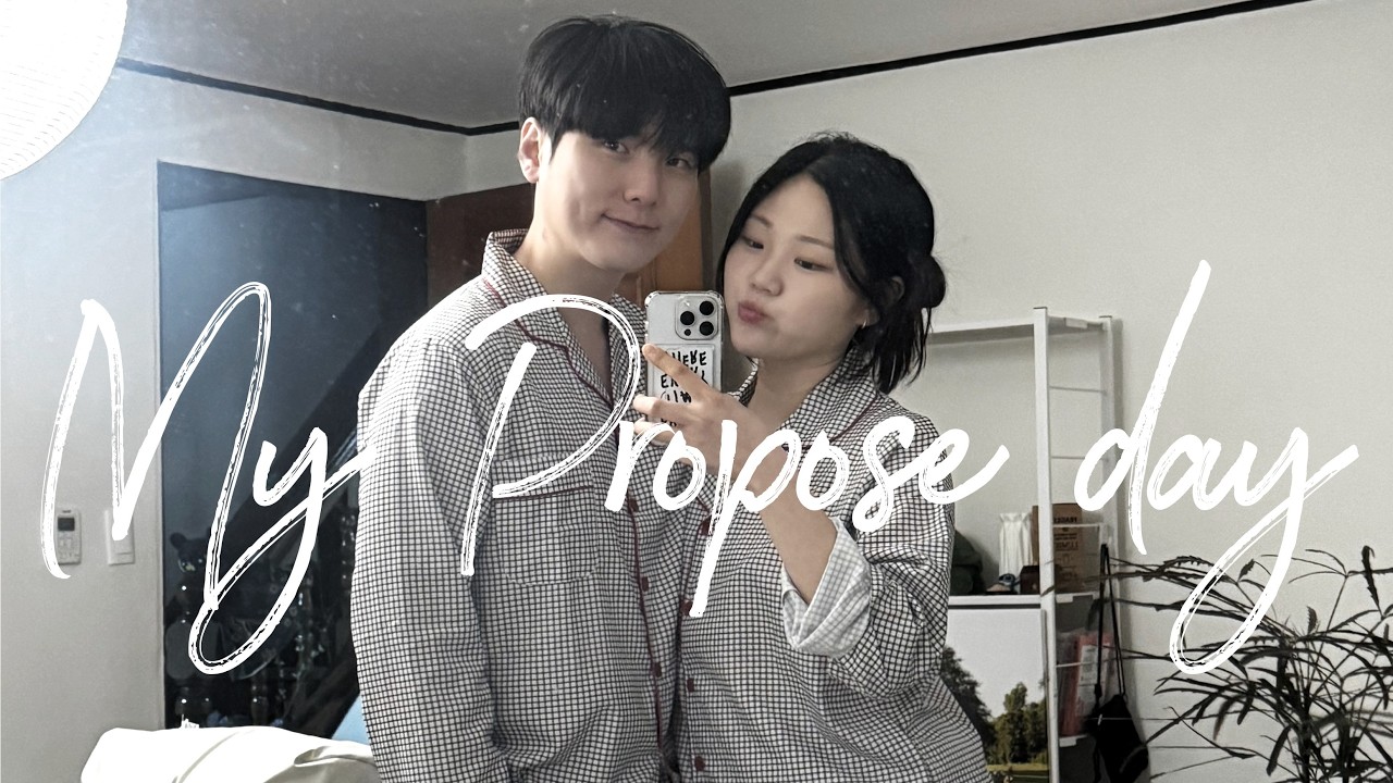 직접 만든 프로포즈 영상