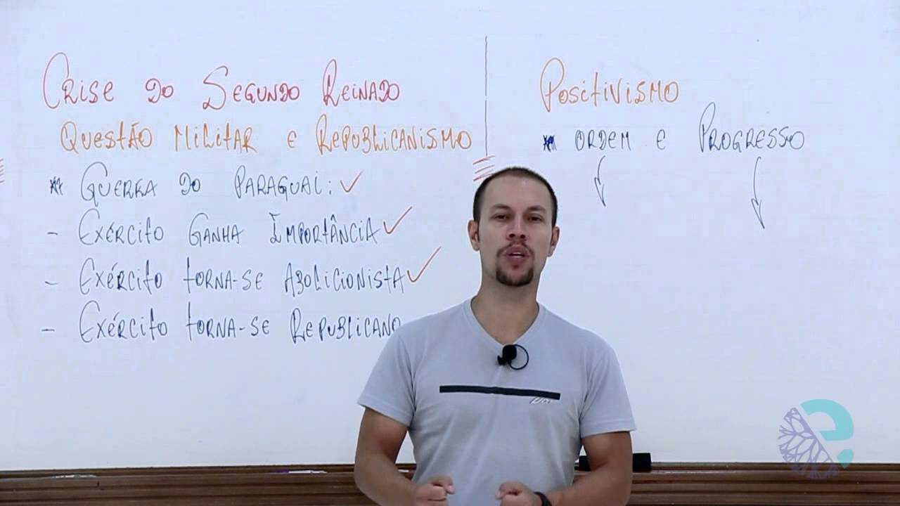 Crise do segundo reinado: questão militar e o republicanismo