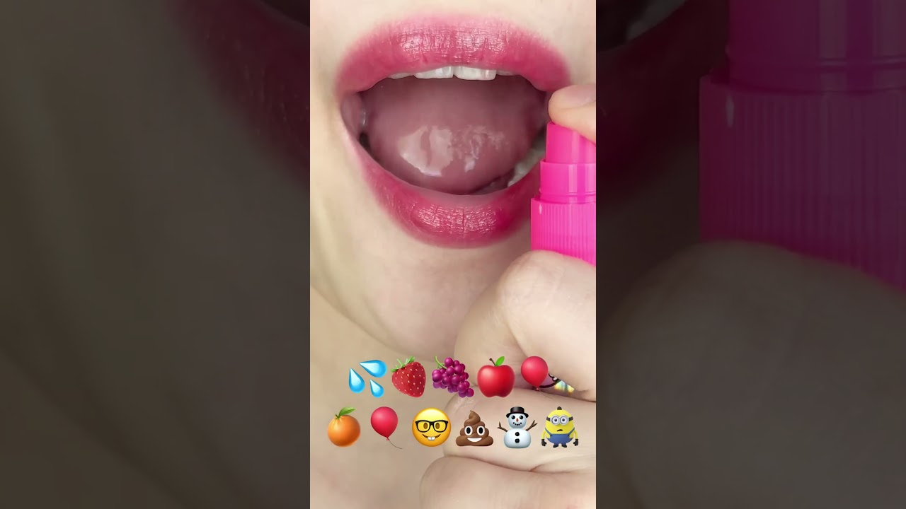 ASMR 😍 EMOJI MUKBANG &ndash; 100% Satisfying