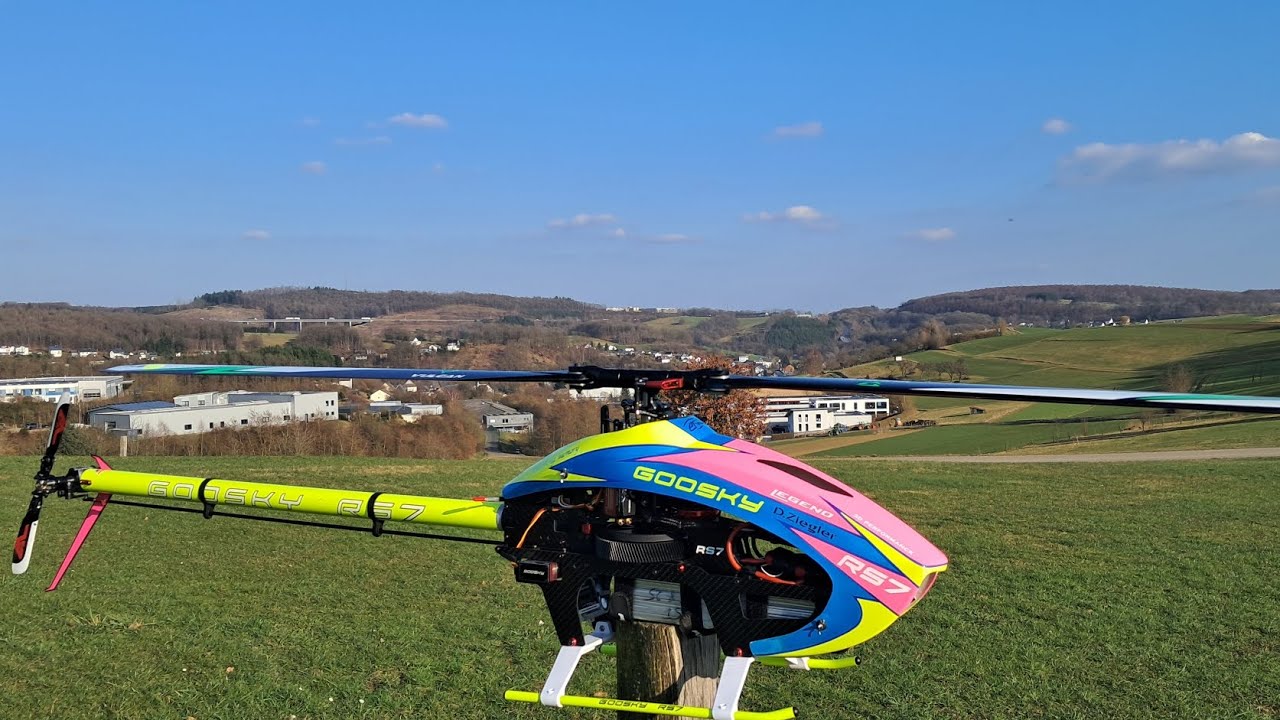 Goosky RS7 nun mit Vulcan 716 Blättern nach Umkipper